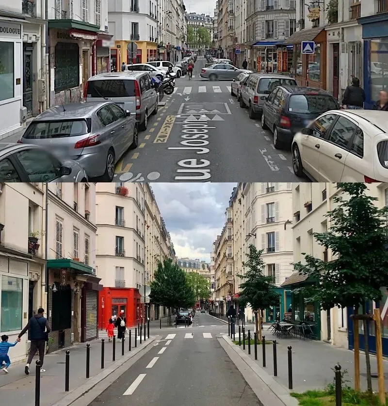 Paris turns into a walkable city again