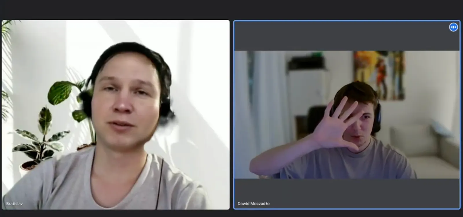 AI faker on a Zoom call